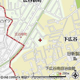 埼玉県川越市広谷新町2周辺の地図