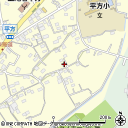 埼玉県上尾市平方1342-6周辺の地図