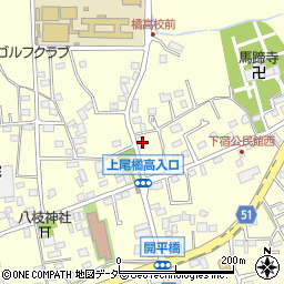 埼玉県上尾市平方2062周辺の地図