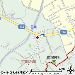 埼玉県入間郡毛呂山町市場17-2周辺の地図