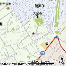 埼玉県坂戸市厚川87-1周辺の地図