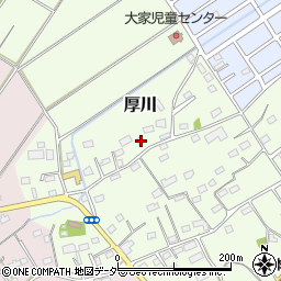 埼玉県坂戸市厚川175-2周辺の地図