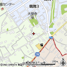 埼玉県坂戸市厚川70-2周辺の地図