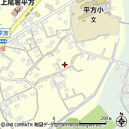 埼玉県上尾市平方1343周辺の地図