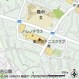 ヨークマートハレノテラス東大宮店周辺の地図