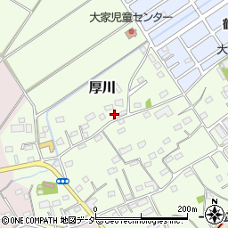 埼玉県坂戸市厚川179-1周辺の地図