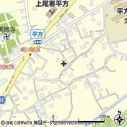 埼玉県上尾市平方1296周辺の地図