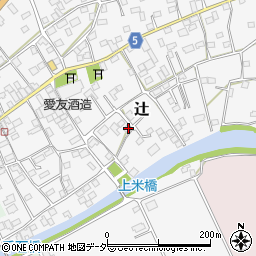 茨城県潮来市辻114-2周辺の地図