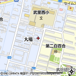 埼玉県春日部市大場853周辺の地図