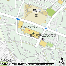 ドコモショップハレノテラス東大宮店周辺の地図