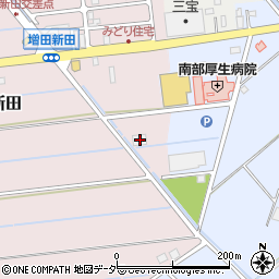 埼玉県春日部市増田新田366周辺の地図