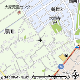 埼玉県坂戸市厚川95-1周辺の地図