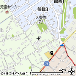 埼玉県坂戸市厚川87-2周辺の地図