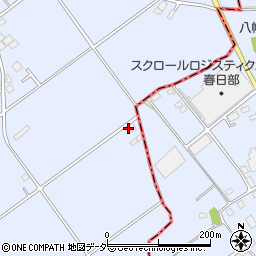 埼玉県春日部市赤沼975周辺の地図