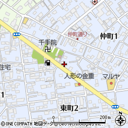 早稲田ゼミ　岩槻校周辺の地図