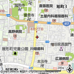 藤田書店・福井新聞鯖江販売店周辺の地図