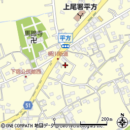 埼玉県上尾市平方1303周辺の地図