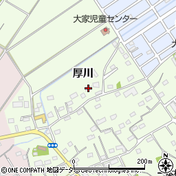 埼玉県坂戸市厚川179周辺の地図