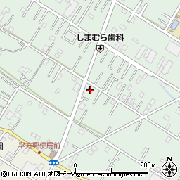 埼玉県越谷市平方1709-3周辺の地図
