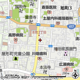 福井新聞鯖江販売店周辺の地図