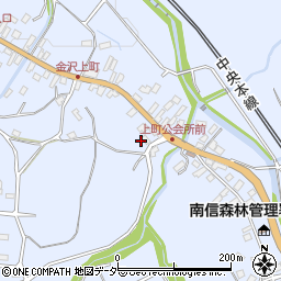 長野県茅野市金沢1529周辺の地図
