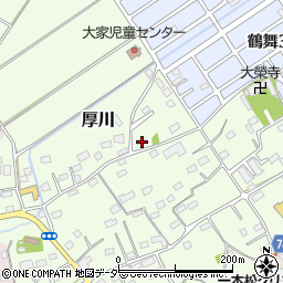 埼玉県坂戸市厚川192-2周辺の地図