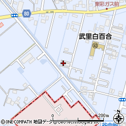 埼玉県春日部市大場175周辺の地図