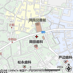 日本経済新聞野田専売所周辺の地図