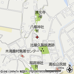 茨城県鹿嶋市木滝327周辺の地図