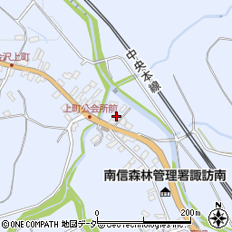 長野県茅野市金沢2451周辺の地図