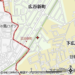 埼玉県川越市広谷新町4周辺の地図