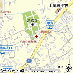 埼玉県上尾市平方2097周辺の地図