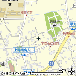 埼玉県上尾市平方2111-9周辺の地図