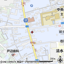 株式会社千代倉　本店周辺の地図