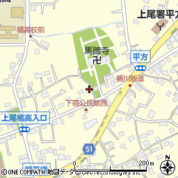 埼玉県上尾市平方2099周辺の地図