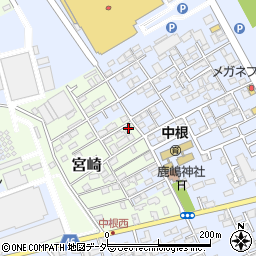 千葉県野田市宮崎6-76周辺の地図