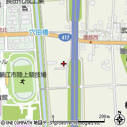 福井県鯖江市横越町16周辺の地図