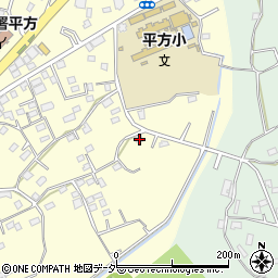 埼玉県上尾市平方1365周辺の地図