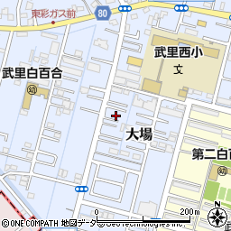 埼玉県春日部市大場772周辺の地図