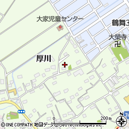 埼玉県坂戸市厚川196-12周辺の地図