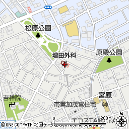 増田外科医院周辺の地図