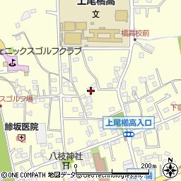 埼玉県上尾市平方2130-1周辺の地図