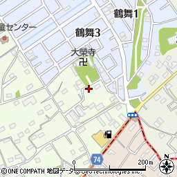 埼玉県坂戸市厚川73-1周辺の地図