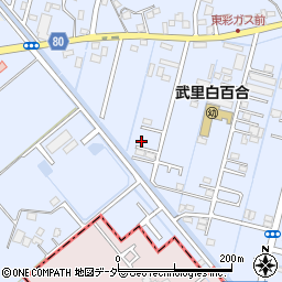 埼玉県春日部市大場176周辺の地図