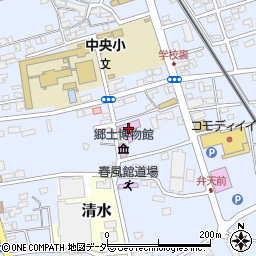 野田市市民会館周辺の地図