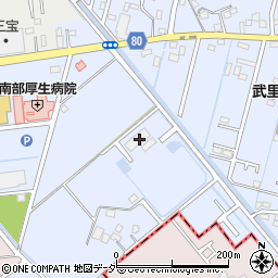 埼玉県春日部市大場128周辺の地図