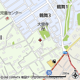 埼玉県坂戸市厚川82-1周辺の地図