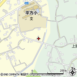 埼玉県上尾市平方1468-3周辺の地図