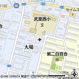 埼玉県春日部市大場855周辺の地図