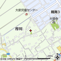 埼玉県坂戸市厚川196-8周辺の地図